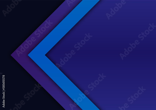 Triangle presentation blue line arrow purple dark background
