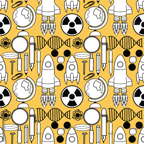 Astronomy Objects and Icons Vector Set