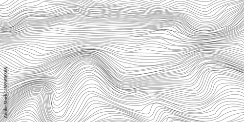 Abstract wavy artistic template. Wave Stripe vector Background	
