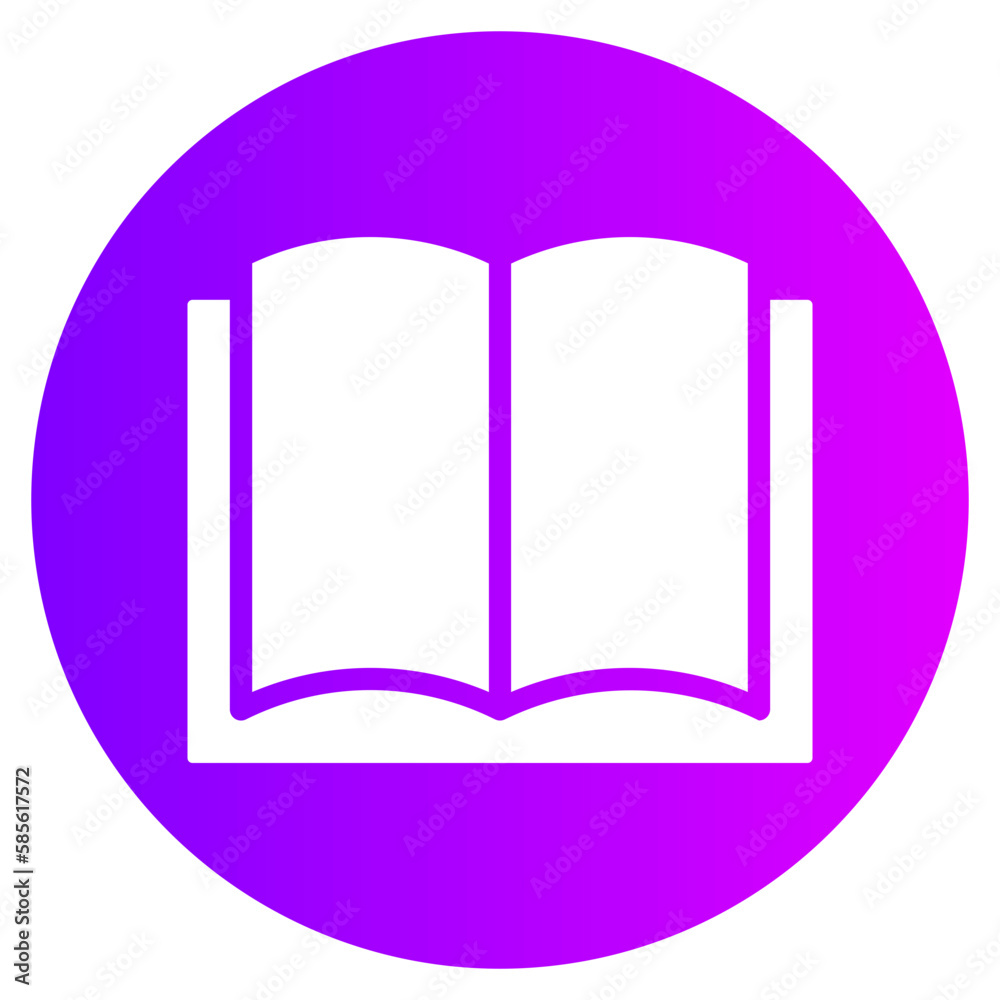 reading gradient icon reading gradient icon