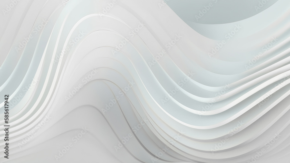 3D Abstract White Background 3D Abstract White Background