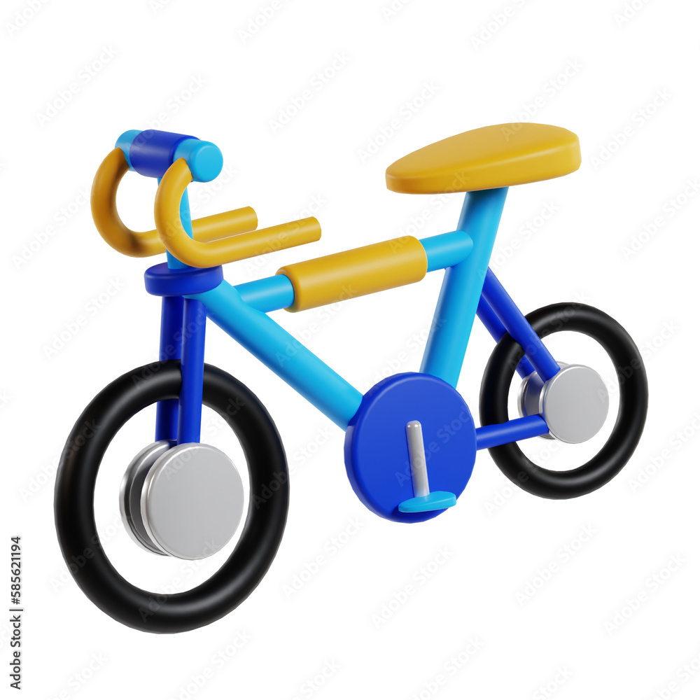 bicycle 3d icon bicycle 3d icon