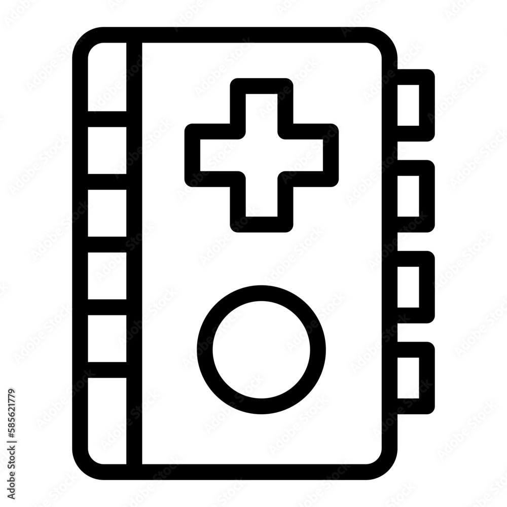 Fototapeta premium Medical Book