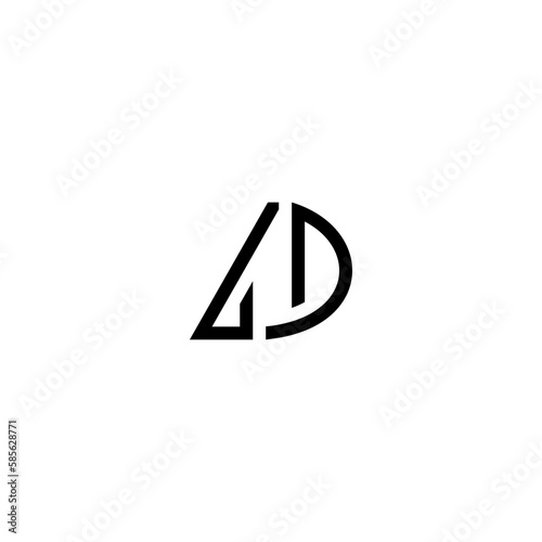 Premium design Logo with initial, letter, alphabet AD for company branding and other Free Download Premium design Logo with initial, letter, alphabet AD for company branding and other - GFXLoad