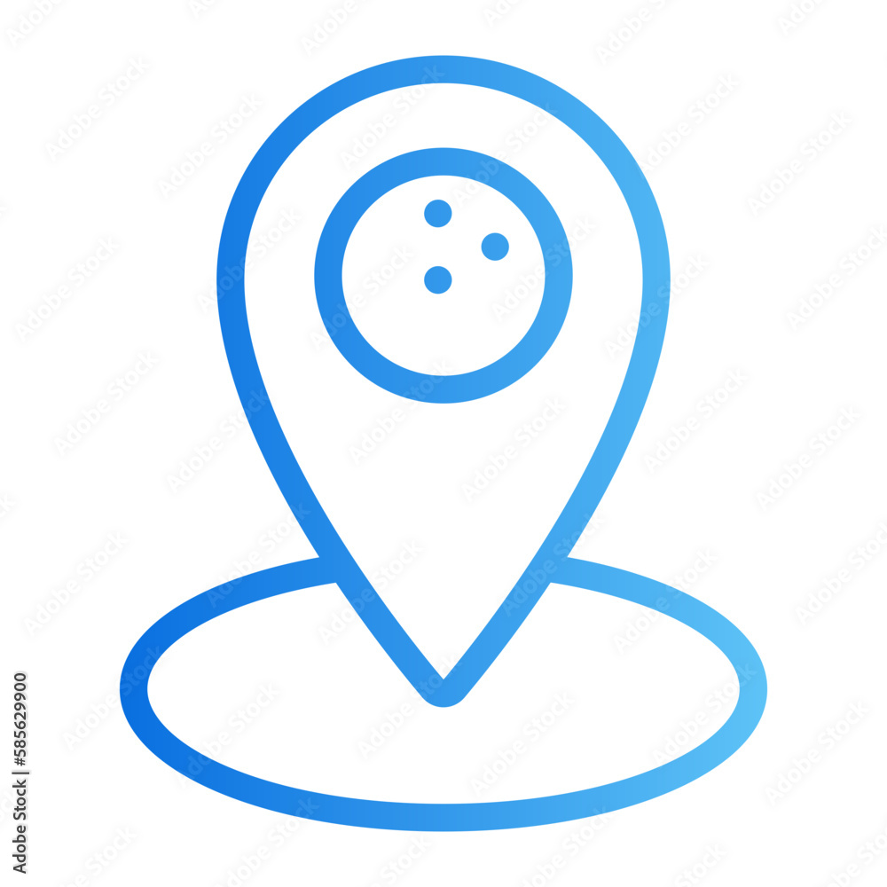 location gradient icon location gradient icon
