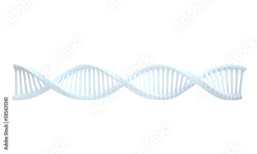 Model Abstract DNA 3d rendering animation on pink pastel background. blue glowing rotating DNA double helix. Science and medicine concepts. loop background design of genetics information.