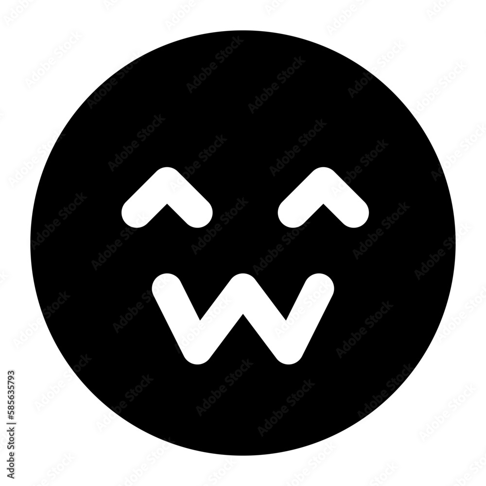 facial expression solid icon of emoticon facial expression solid icon of emoticon