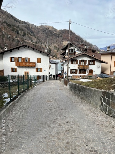 Alleghe Civetta Village Dolomiti Italian Alps © Vibecke