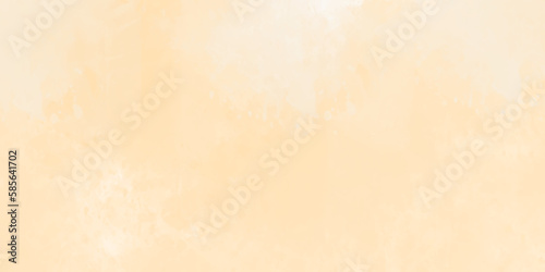 Abstract soft yellow center and orange vintage texture background. Soft orange vintage texture design. Abstract banner and canvas design, texture of watercolor.