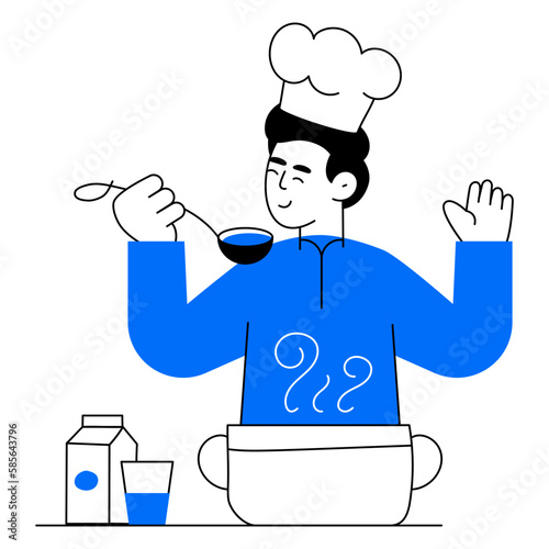 Chef Cooking