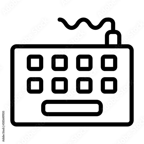 ui, keyboard icon