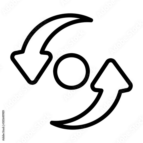 ui, synchronize icon