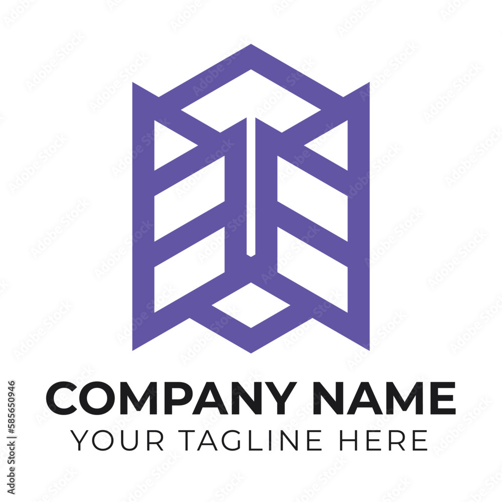Modern abstract business logo design for your company