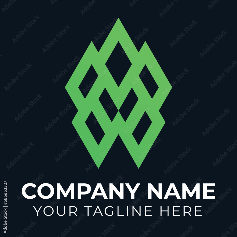 Corporate modern company logo design template Corporate modern company logo design template