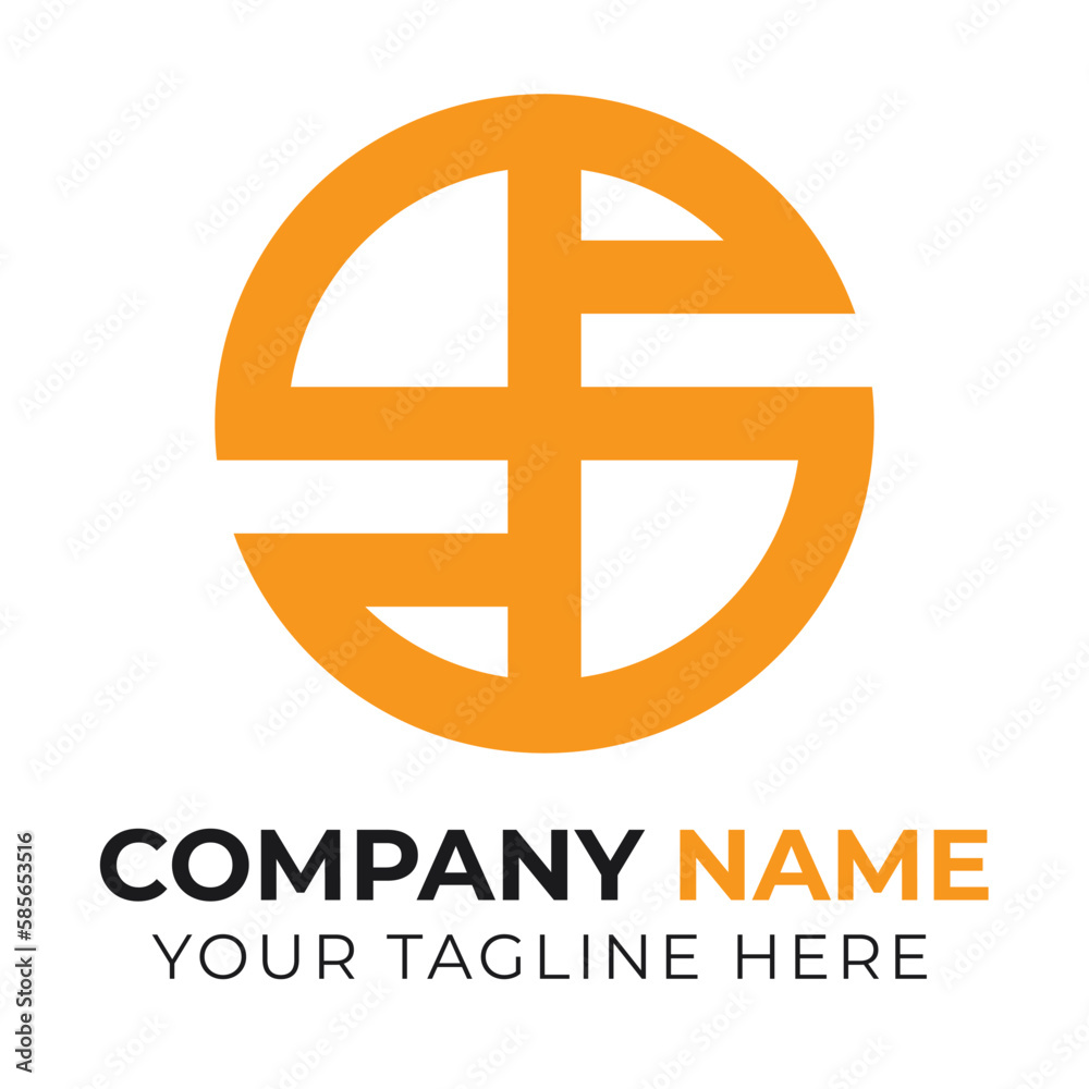 Obraz premium Professional creative modern business logo design template