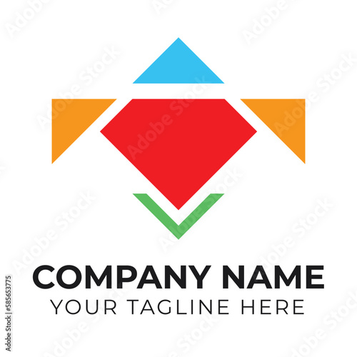 Abstract company business marketing logo design template Free Download Abstract company business marketing logo design template - GFXLoad