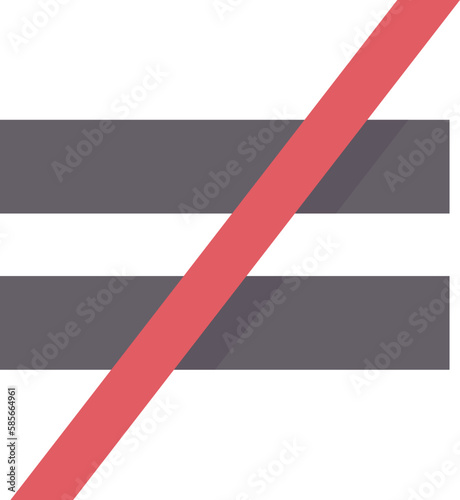 unequal  icon