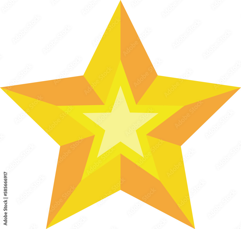 star shape logo design vector. star sign or symbol.