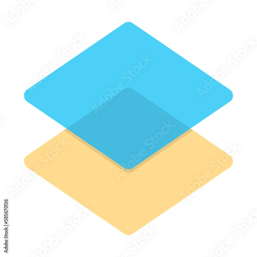 graphic design, layers icon