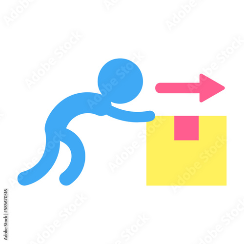 pictogram, push icon