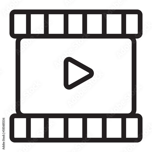 video line icon