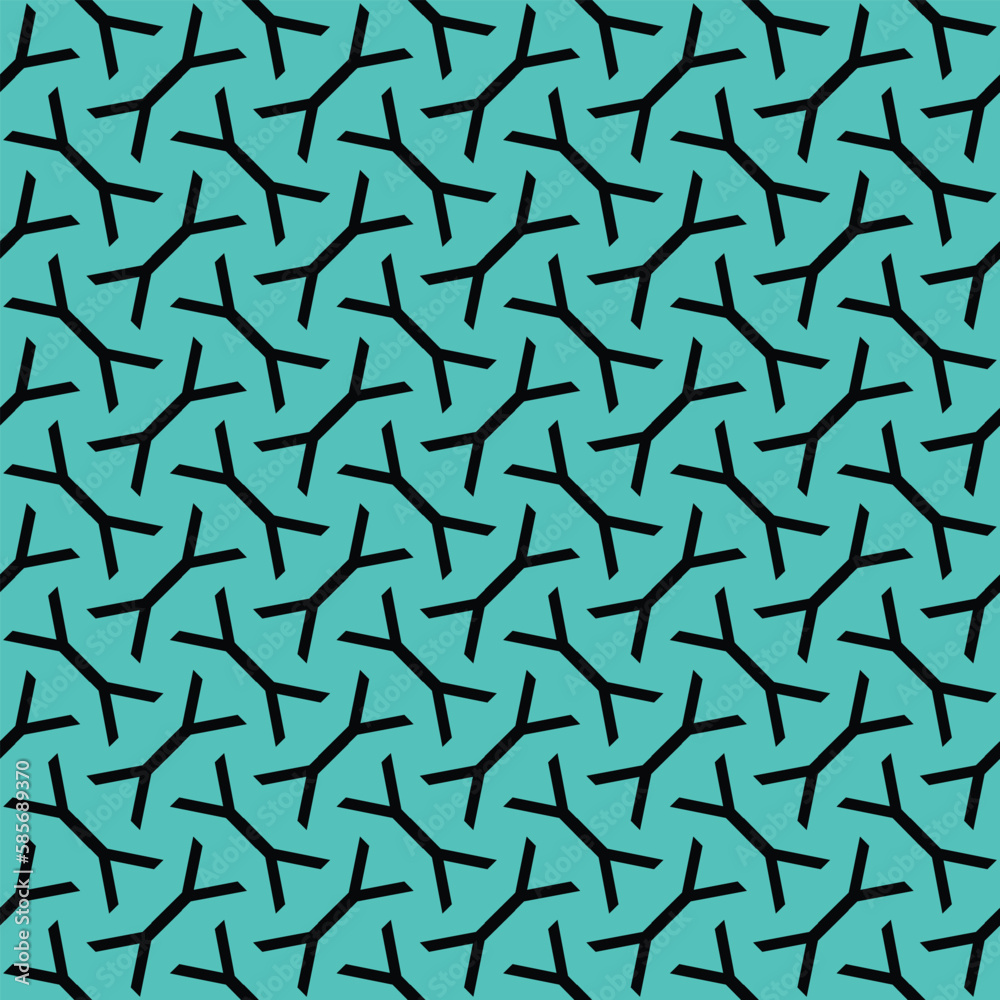 Abstract twigs seamless vector line pattern design Abstract twigs seamless vector line pattern design