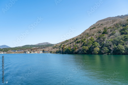 神奈川県箱根町 芦ノ湖(湖尻・桃源台方面)