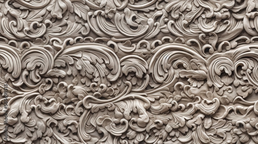 Plaster wall pattern. Background for design. Generative AI. Plaster wall pattern. Background for design. Generative AI.