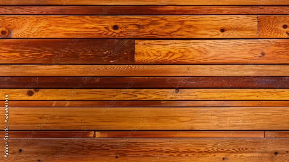 Fototapeta premium Shiplap wall pattern. Background for design. Generative AI.