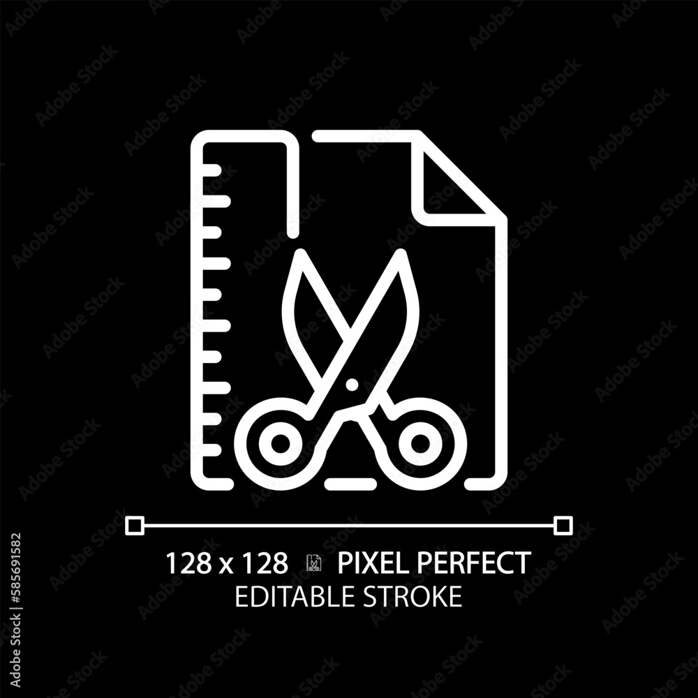 DIY STEM pixel perfect white linear icon for dark theme. Development activity. Students activities. Interaction in groups. Thin line illustration. Isolated symbol for night mode. Editable stroke DIY STEM pixel perfect white linear icon for dark theme. Development activity. Students activities. Interaction in groups. Thin line illustration. Isolated symbol for night mode. Editable stroke