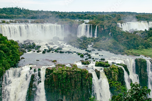 Waterfalls in Iguacu National Park