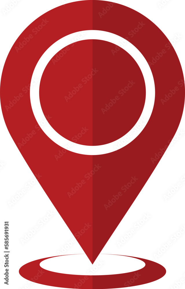 red pointer icon red pointer icon