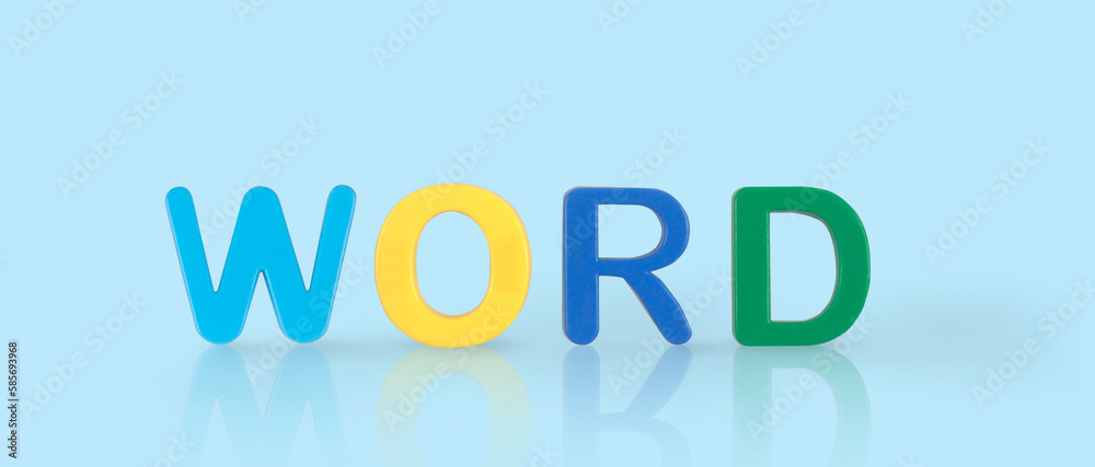 Wooden copy space word direct Wooden copy space word direct