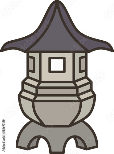 pagoda  icon