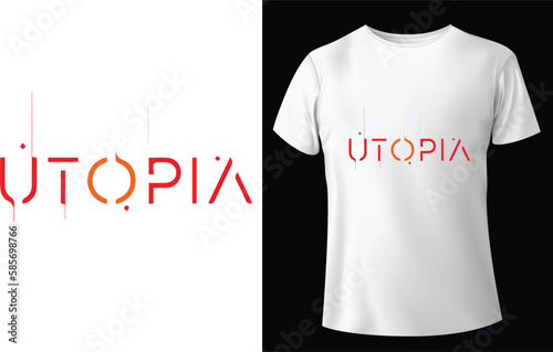 Typographic Tshirt Design - T-shirt Design For Print Eps Vector