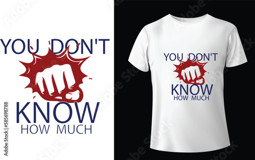 Typographic Tshirt Design - T-shirt Design For Print Eps Vector