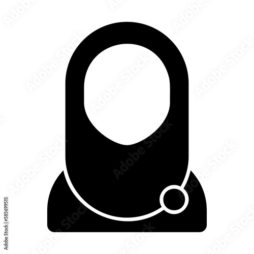 womens day, hijab icon