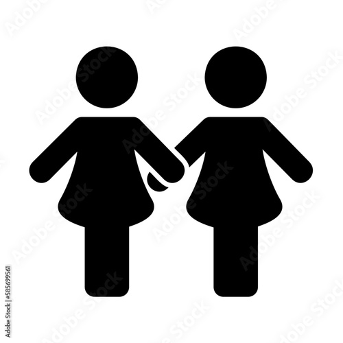 womens day, sisterhood icon