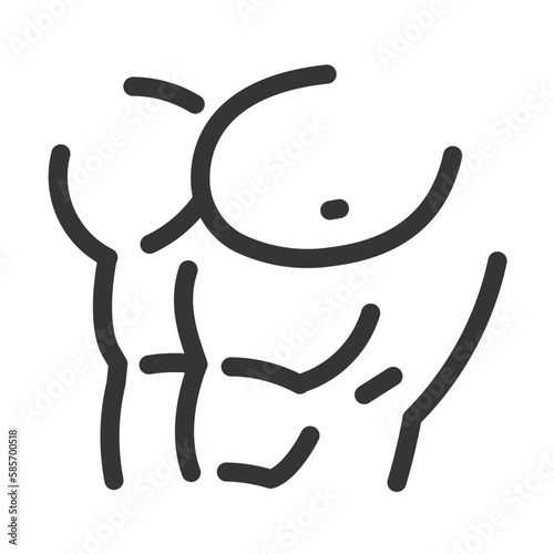Pixel perfect, editable stroke, up scalable, line, vector bloop icon.