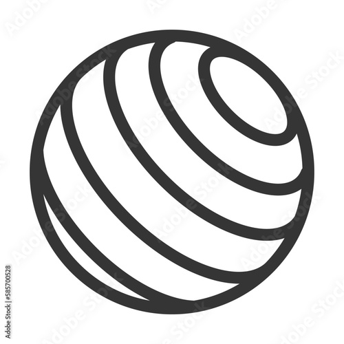 Pixel perfect, editable stroke, up scalable, line, vector bloop icon.