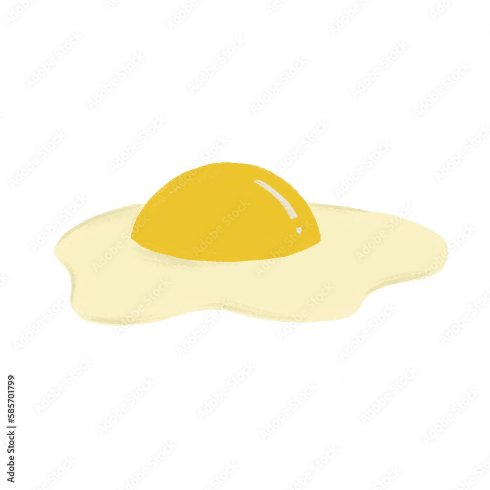 egg with yolk egg with yolk