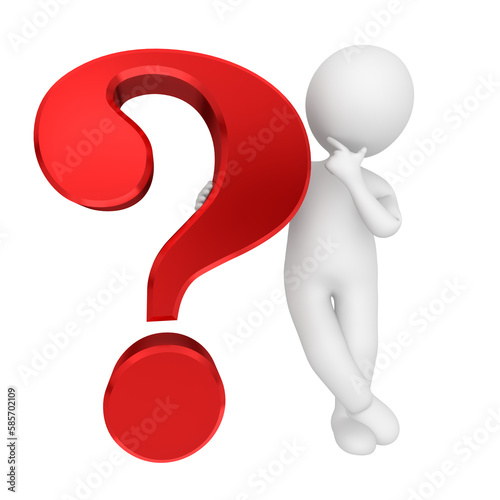 Question mark red PNG transparent background