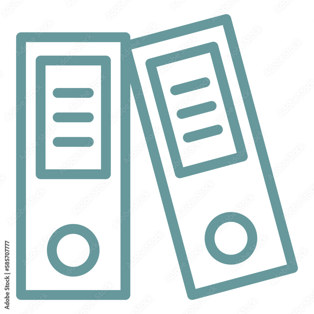 Vector Design Binders Icon Style Vector Design Binders Icon Style