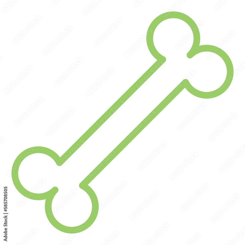 Vector Design Bone Icon Style Vector Design Bone Icon Style