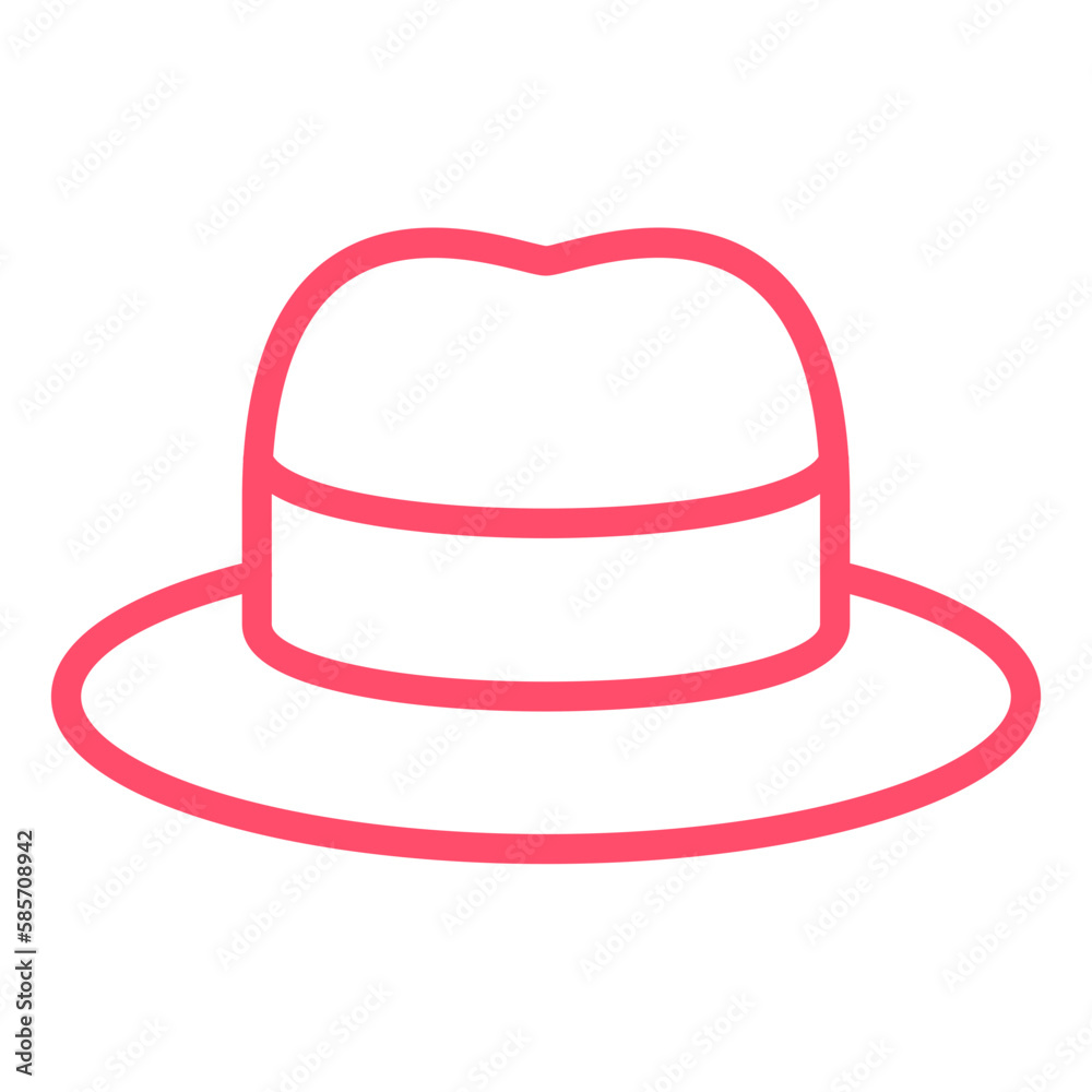 Vector Design Hat Icon Style Vector Design Hat Icon Style