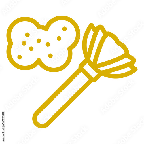 Vector Design Dusting Icon Style