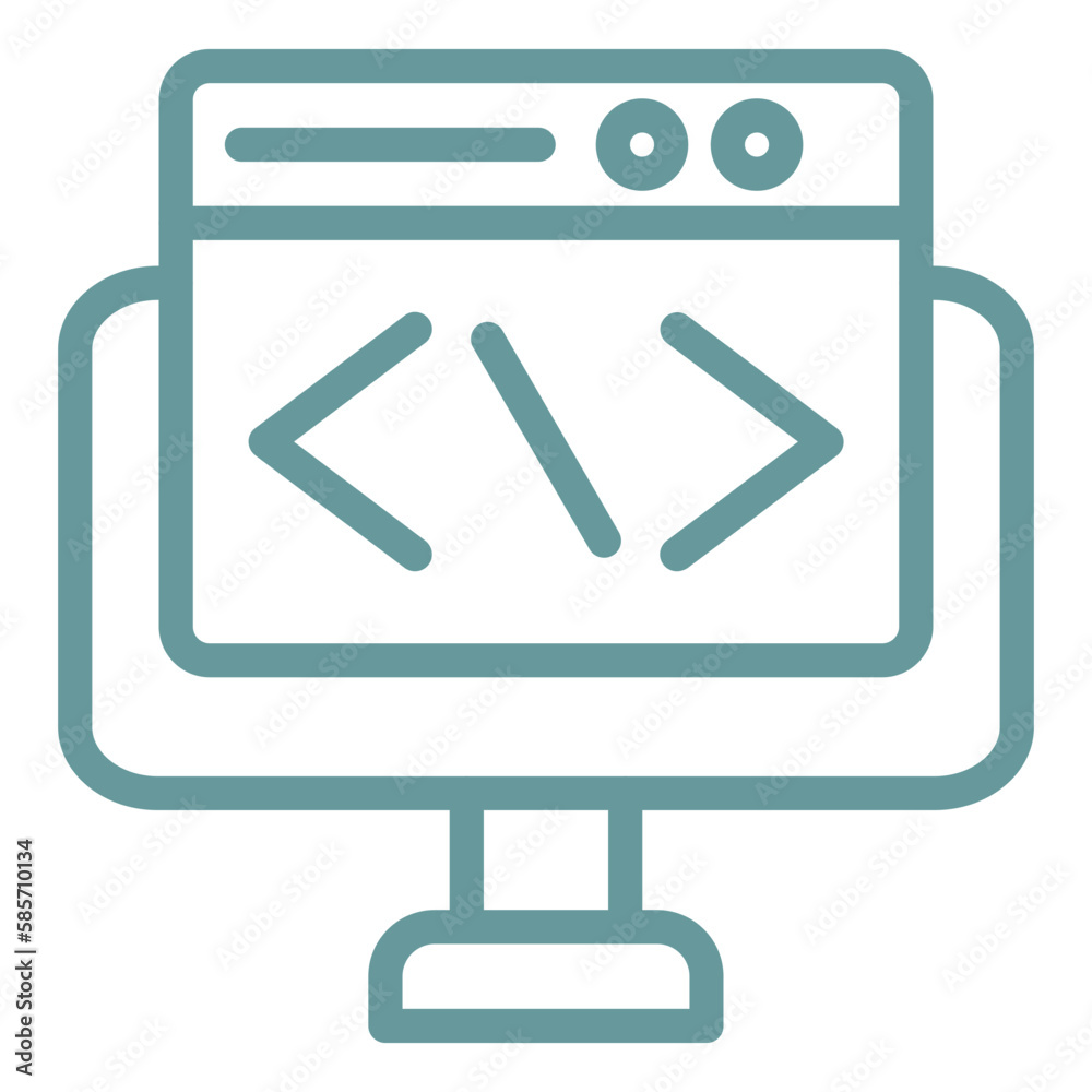 Vector Design Web Development Icon Style Vector Design Web Development Icon Style