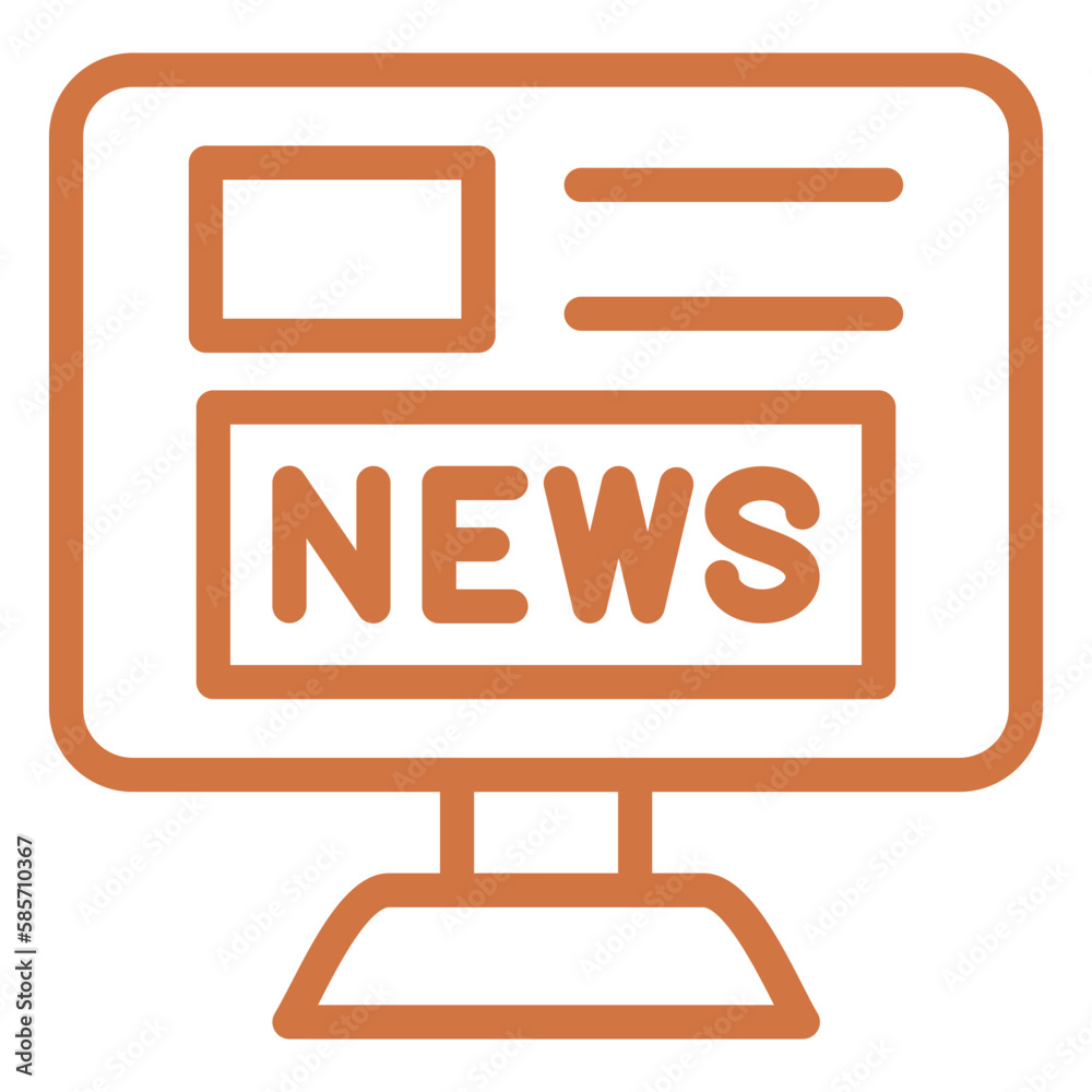 Vector Design News Portal Icon Style Vector Design News Portal Icon Style