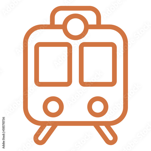 Vector Design Train Icon Style