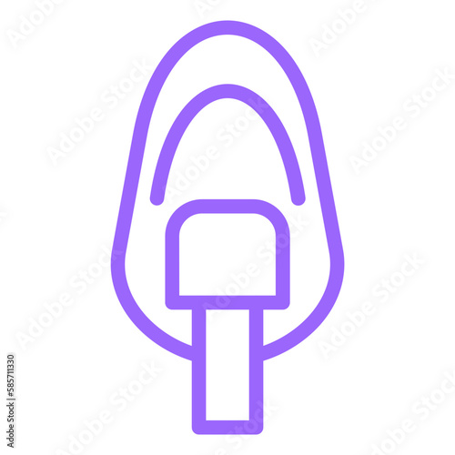 Vector Design Oxygen Mask Icon Style